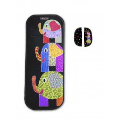 Colchoneta universal para silla de paseo Elephants de Tris&Ton