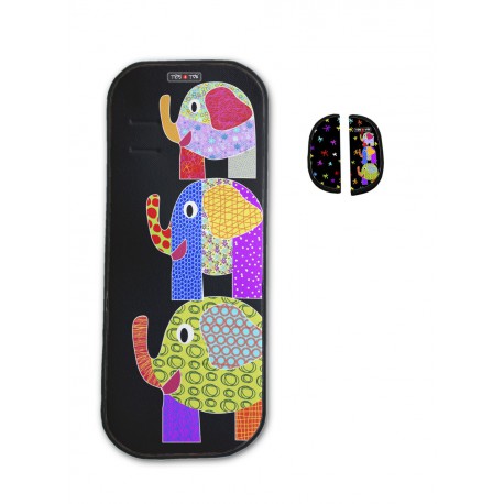 Colchoneta universal para silla de paseo Elephants de Tris&Ton