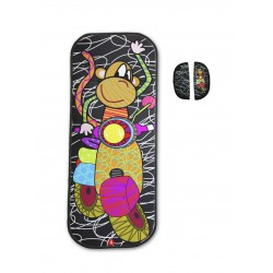 Colchoneta universal para silla de paseo Moto Negra de Tris&Ton