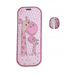Colchoneta universal para silla de paseo Jirafa Rosa de Tris&Ton