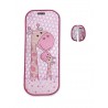 Colchoneta universal para silla de paseo Jirafa Rosa de Tris&Ton