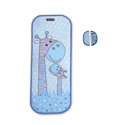 Colchoneta universal para silla de paseo Jirafa Azul de Tris&Ton