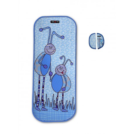 Colchoneta universal para silla de paseo Mariteta Celeste de Tris&Ton