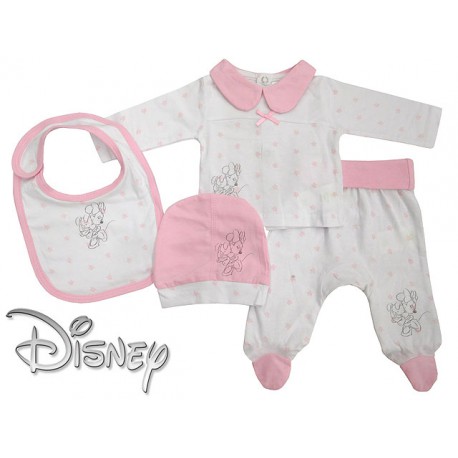 Set textil de regalo nacimiento de 4 piezas Mickey Mouse de Disney