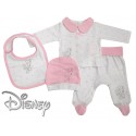 Set textil de regalo nacimiento de 4 piezas Mickey Mouse de Disney
