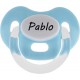 Chupete con tapa protectora, azul 001