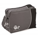 Bolso paseo gris con negro de MS