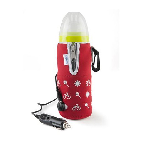 Travelmilk Felxi Calienta biberón flexibile y portátil de Nuvita