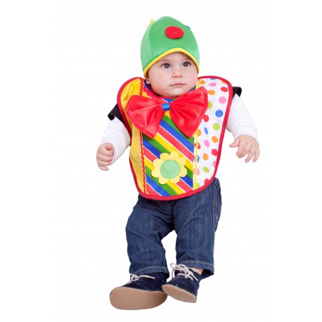 Disfraz Babero Payaso 6 meses