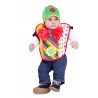 Disfraz Babero Payaso 6 meses